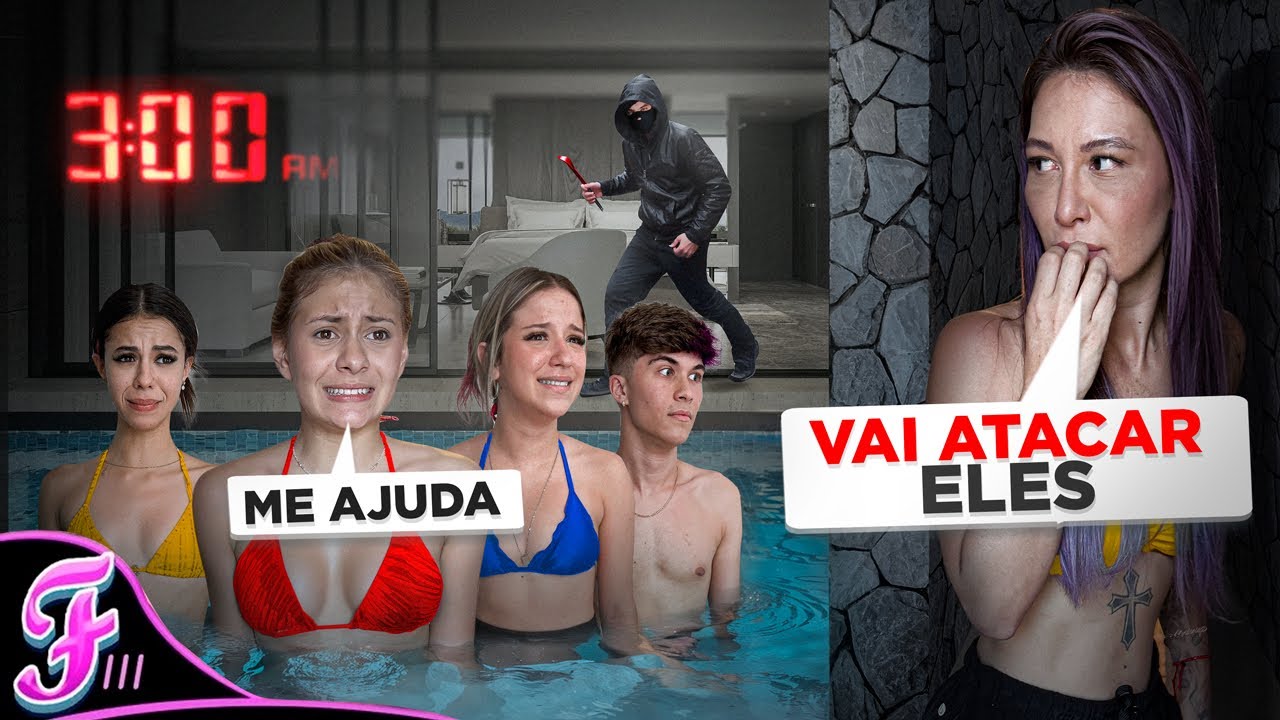 POOL PARTY AT NIGHT WAS INVADED - Fran Japa