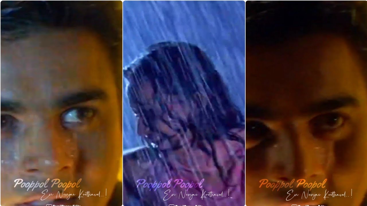💞Poopol Poopol En Nenjai Koithaval💞Minnale Theme Music Whatsapp Status💞Mathavan💞Minnale💞