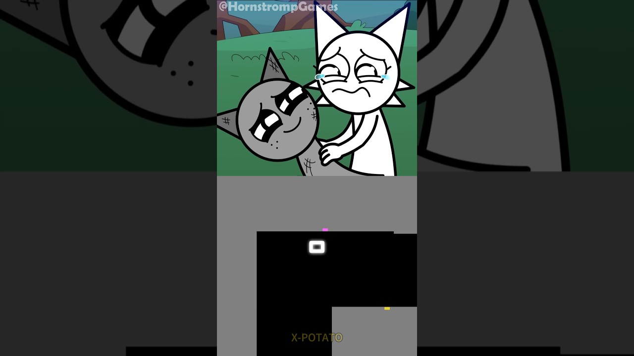 Poor Gray 😭 - @HornstrompGames / Xpotato Bouncing Square