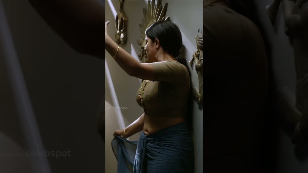 Poorna hot in saree