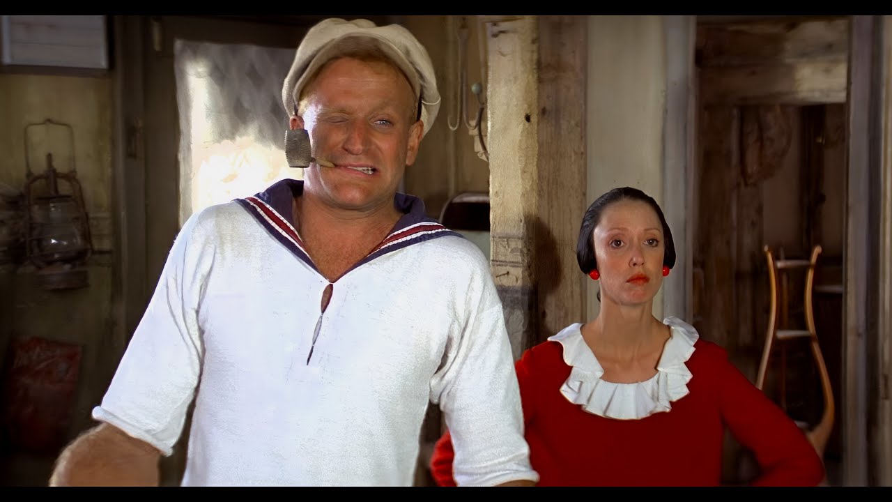 POPEYE (1980) Clip - Shelley Duvall & Robin Williams