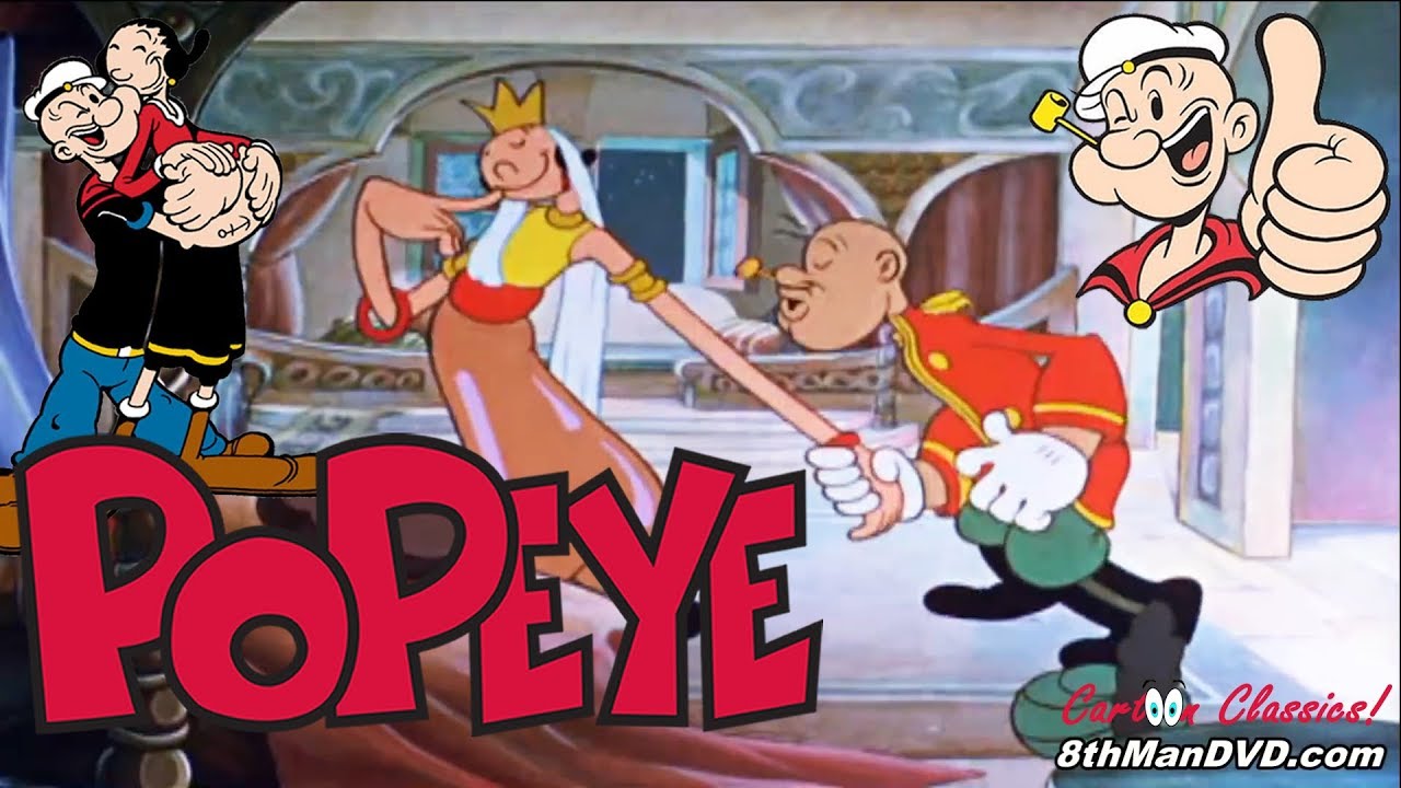 POPEYE THE SAILOR MAN: Aladdin and His Wonderful Lamp (1939) (Remastered) (HD 1080p) | Margie Hines