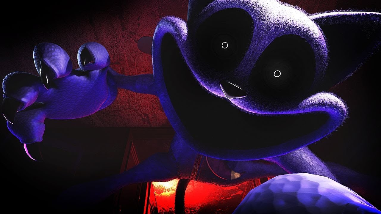 Poppy Playtime: Chapter 3 - CatNap's Jumpscare + VHS
