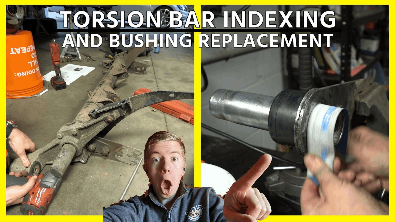 Porsche 944 Torsion Bar Indexing And Bushing Replacement
