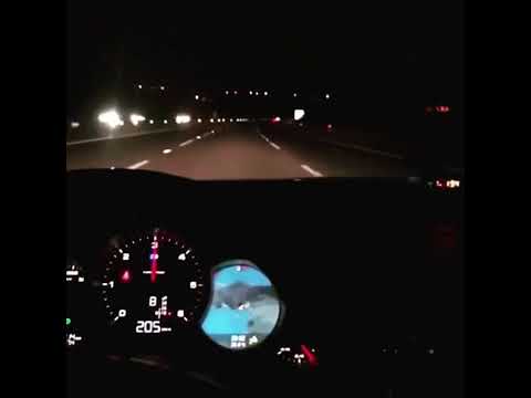 Porsche Panamera Snap Hikaye Story Gece