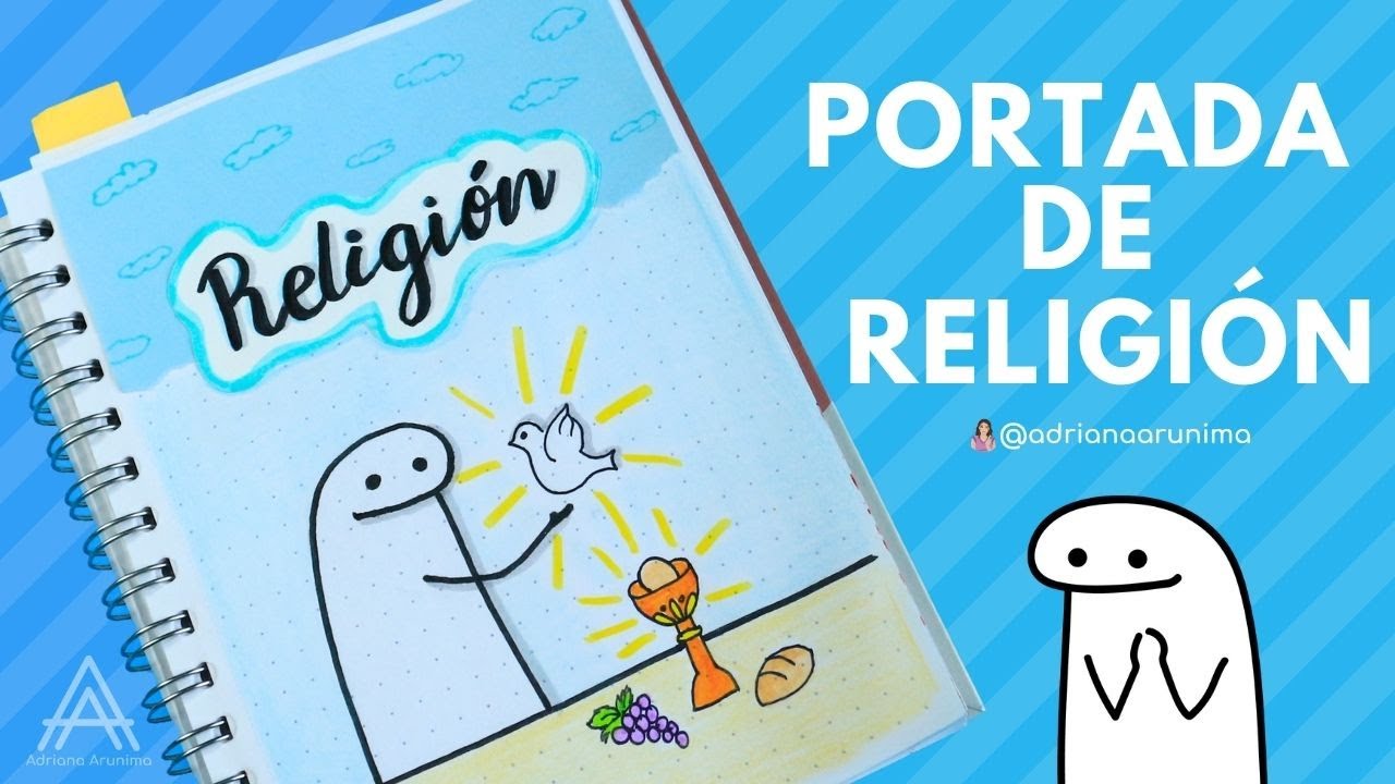 ⭐Portada de Religión | Caratula de flork