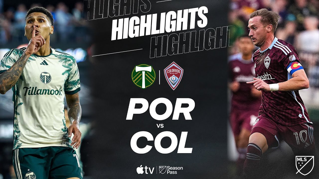 Portland Timbers vs. Colorado Rapids | Full Match Highlights