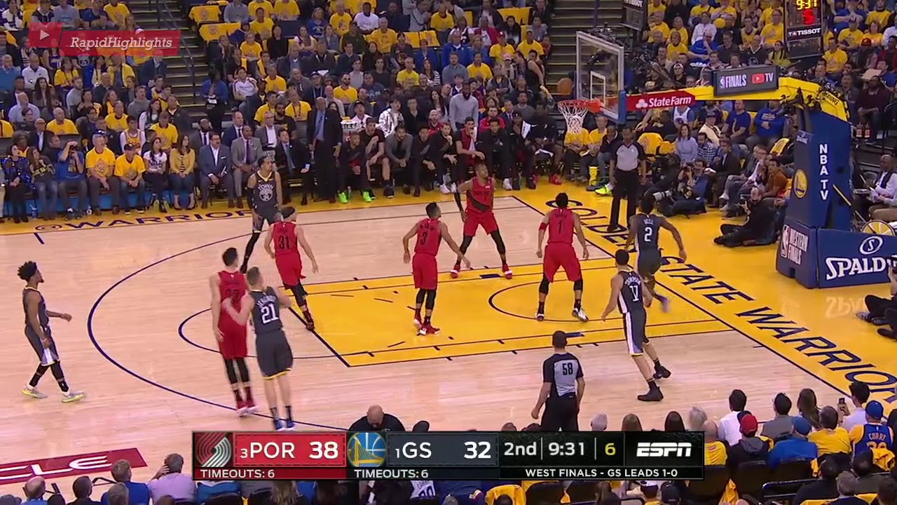 Portland Trail Blazers vs GS Warriors - Game 2 | Full Game Highlights | May 16, 2019 | NBA Playoffs