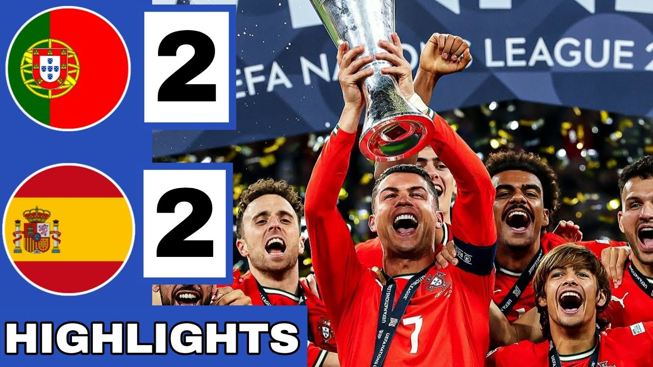 🔴Portugal vs Spain 2-2 (PEN 5-3) Extended HIGHLIGHTS | UEFA Nations League Final
