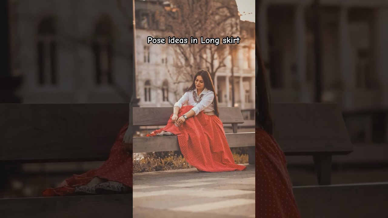 Pose ideas in Long Skirt | outdoor photography | Minisha Pathak #fashion #shorts #pose #photography