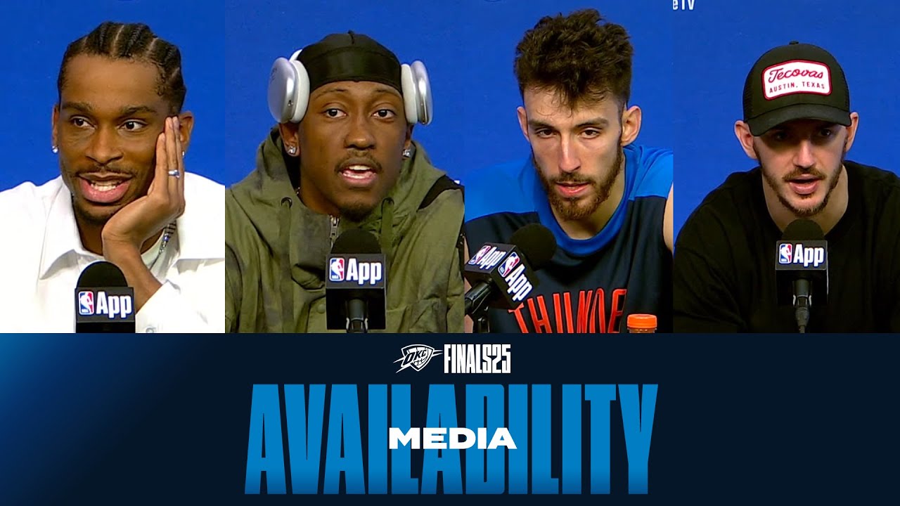 Post Game Media Availability | OKC Thunder at Indiana Pacers | NBA Finals | June 13, 2025