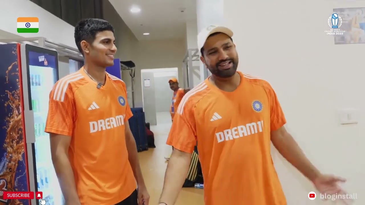 Post Match Shenanigans ft. Shubman Gill  and rohit sharma | India vs Bangladesh #cwc23#indvsnz