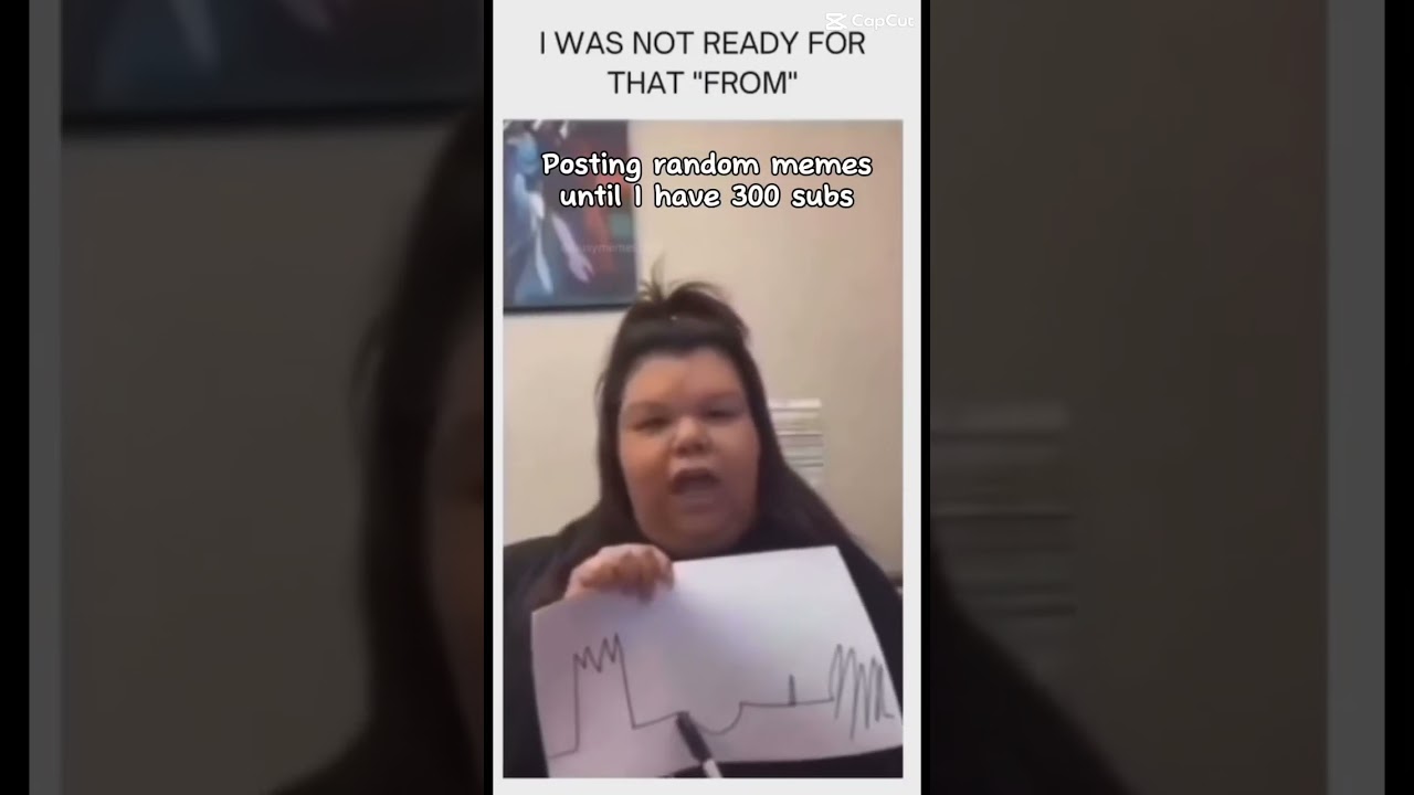 Posting memes until have 300 subs