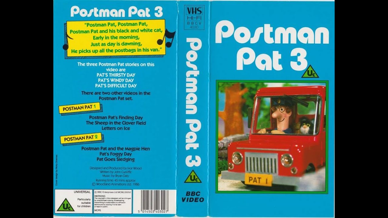 Postman Pat 3 [VHS] (1986)