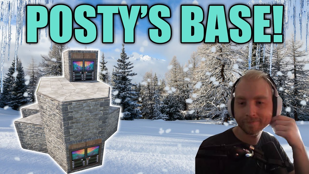 Posty's BEST 2x2 In RUST | Posty Base Design | Solo/Duo/Trio (2023)