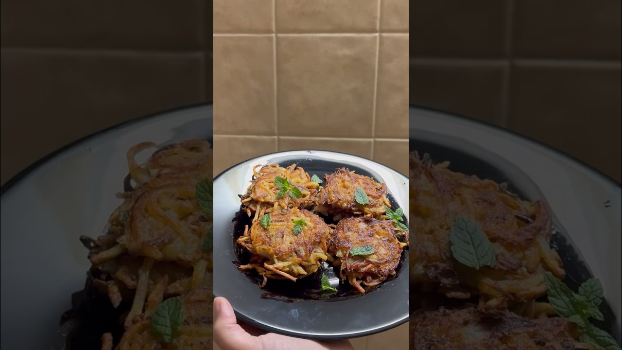Potato pancakes 🥔 #foryou #recipe #cookingchannel #reelsvideo #support #viralreels #viralshorts