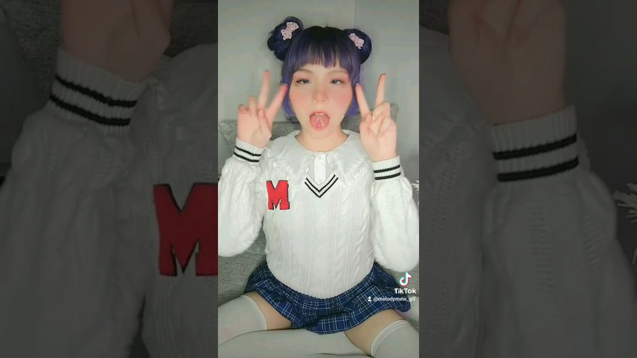 POV eres el avioncito ✈️👅✌🏻  #melodymew #ahegao