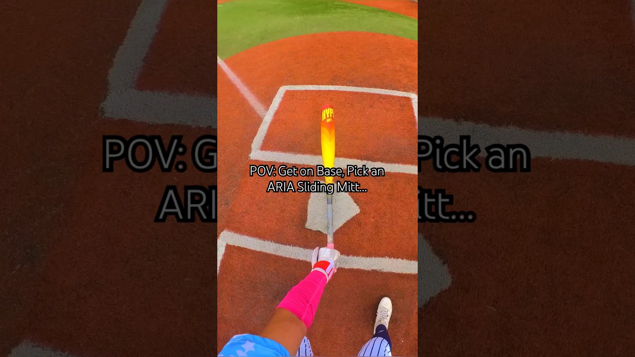 POV: Get on Base, Win an ARIA Sliding Mitt of YOUR CHOICE! #shorts