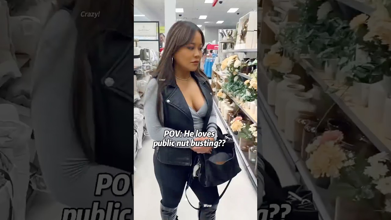 POV: He loves public nut busting