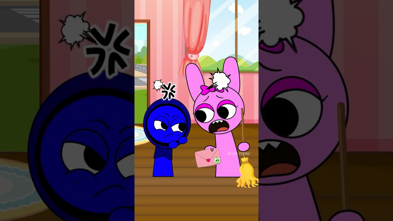 POV: Jevin, please don’t leave Mom Pinki alone – Happy Mother’s Day | Incredibox Sprunki