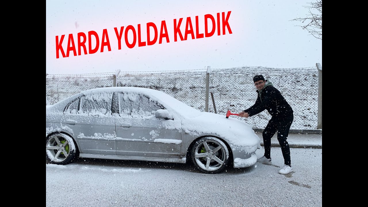 POV KARLI YOLDA KALDIK EVİ ZOR BULDUK