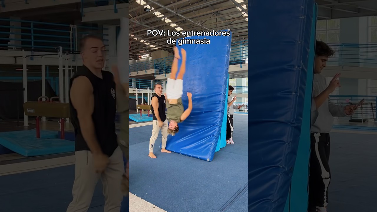 POV: Los entrenadores de gimnasia🤣💀🔥