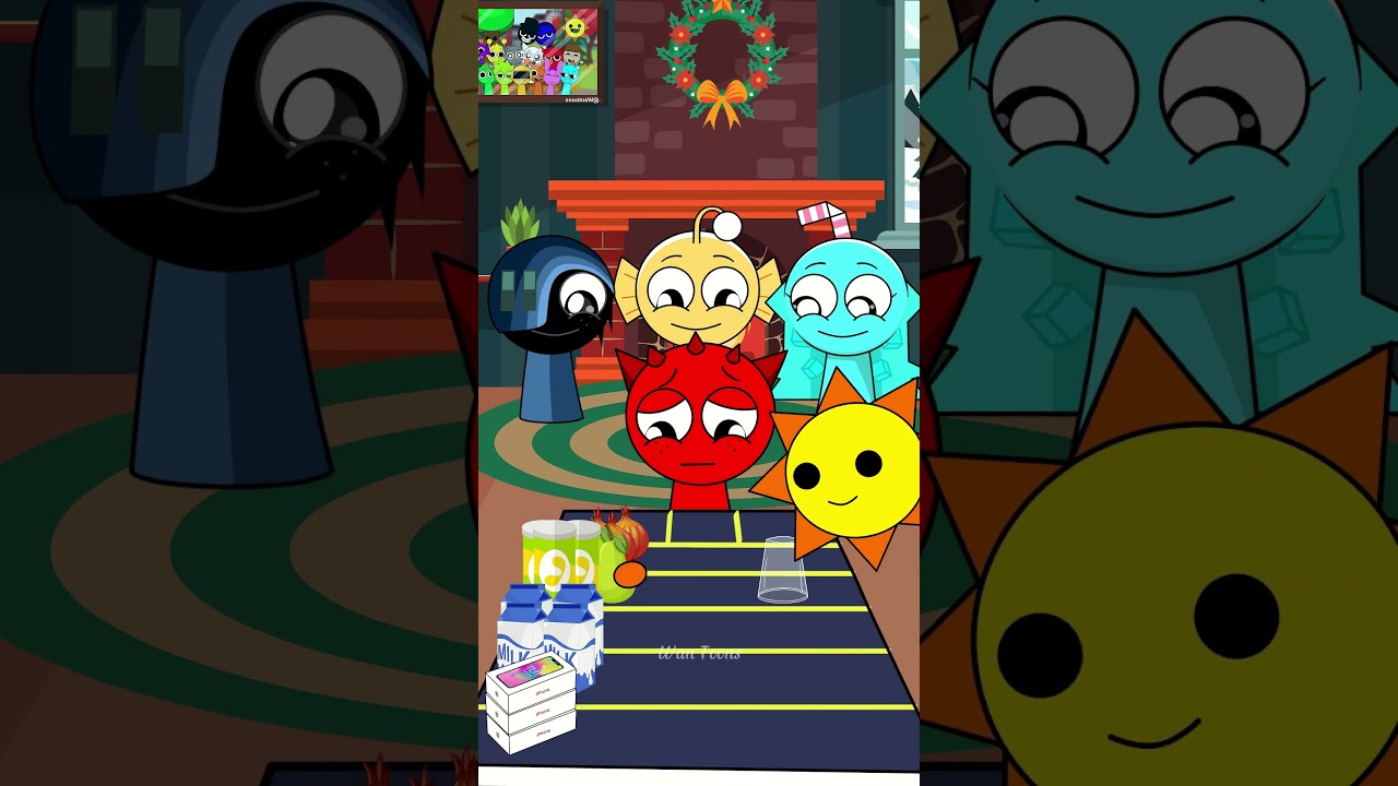 POV: Mr. Sun's IQ Challenge: Chayote – Raddy’s never-ending nightmare || Incredibox Sprunki