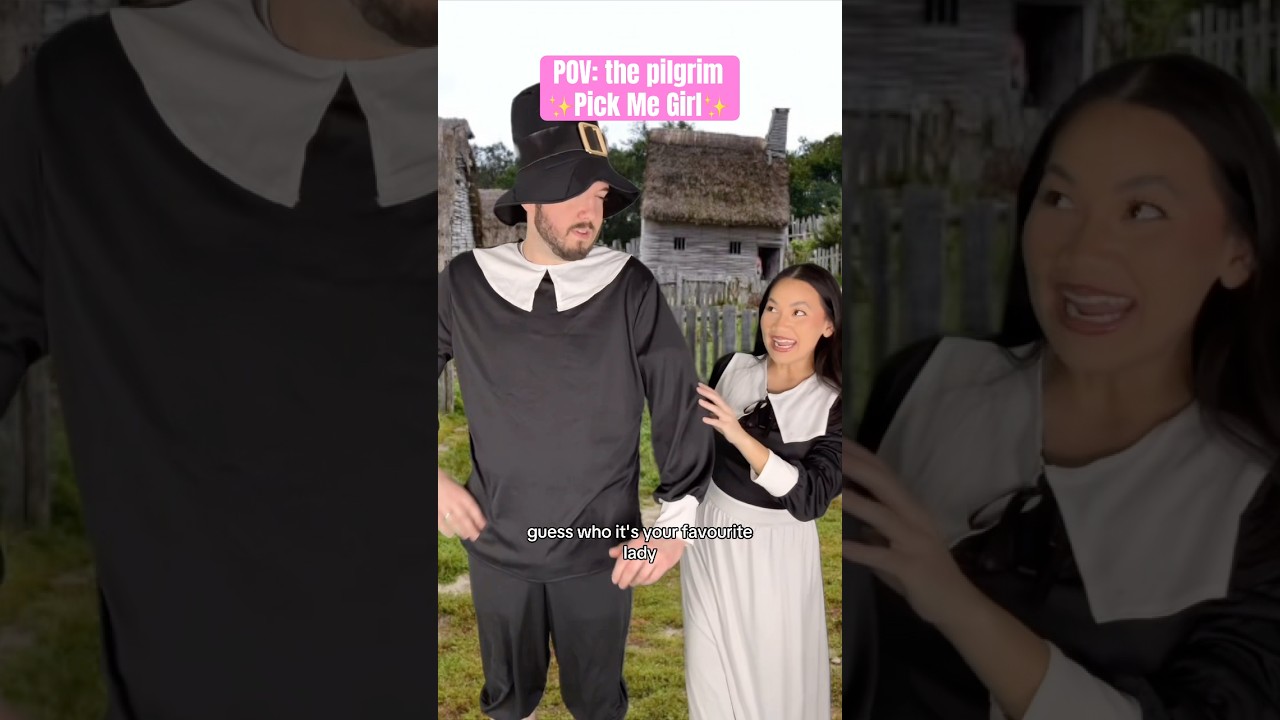 POV: the pilgrim pick me girl #comedy #funny