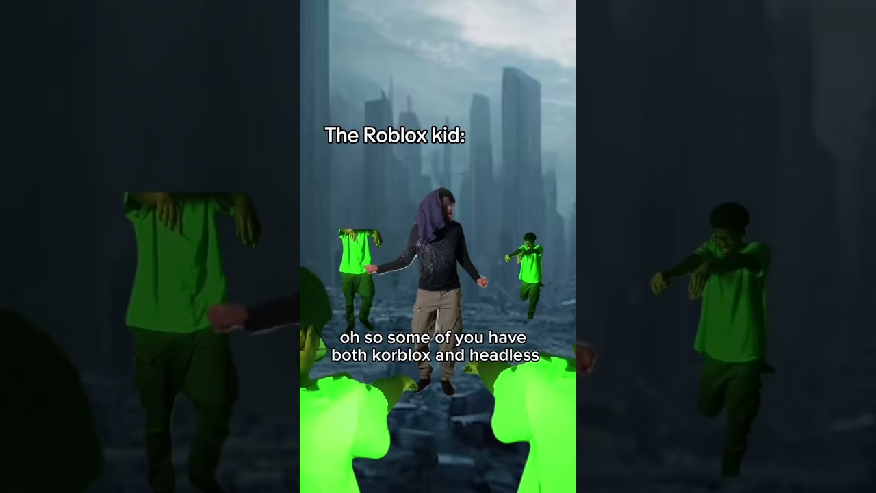 POV: The Roblox kid is in a Zombie Apocalypse