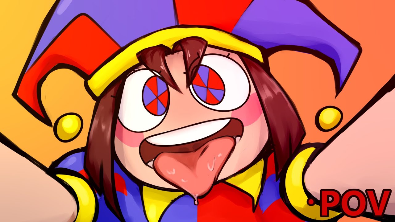 Pov vore animation with Pomni