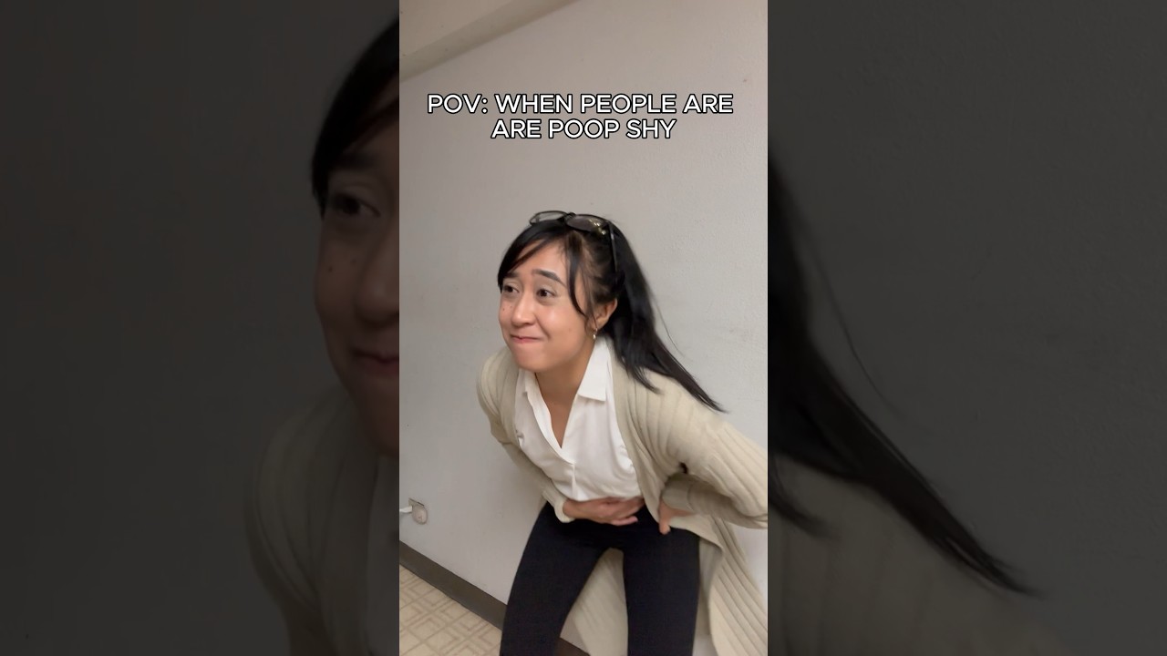 POV: When people are poop shy | ADA restrooms are MVP #work #school #funny