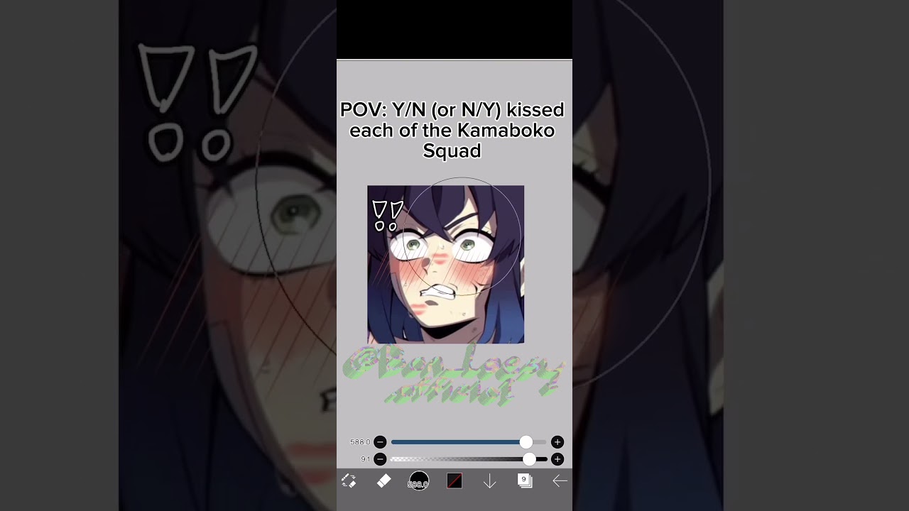 POV: Y/N (or N/Y) kissed each of the Kamaboko Squad. PT2 #trending #demonslayer #kny #reaction