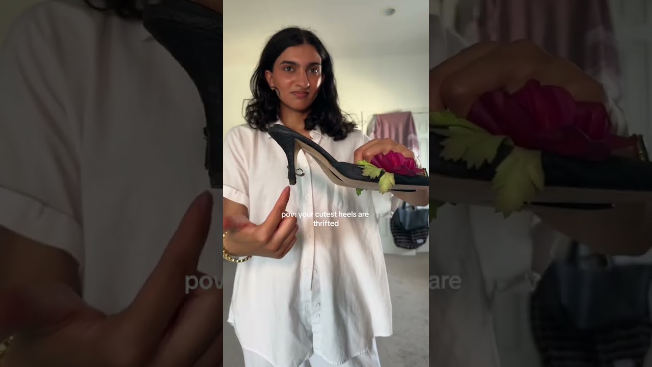 pov: your heels are thrifted #thrifted