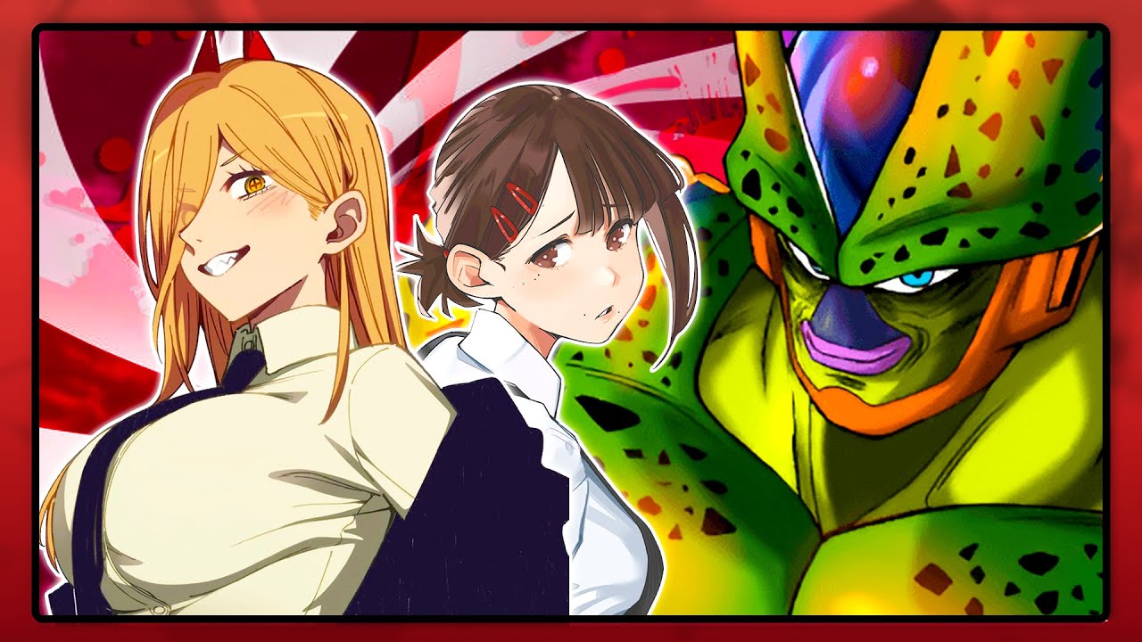 Power & Kobeni Become Cell's 2 for 1 Special (Dragon Ball x Chainsaw Man Comic Dub)