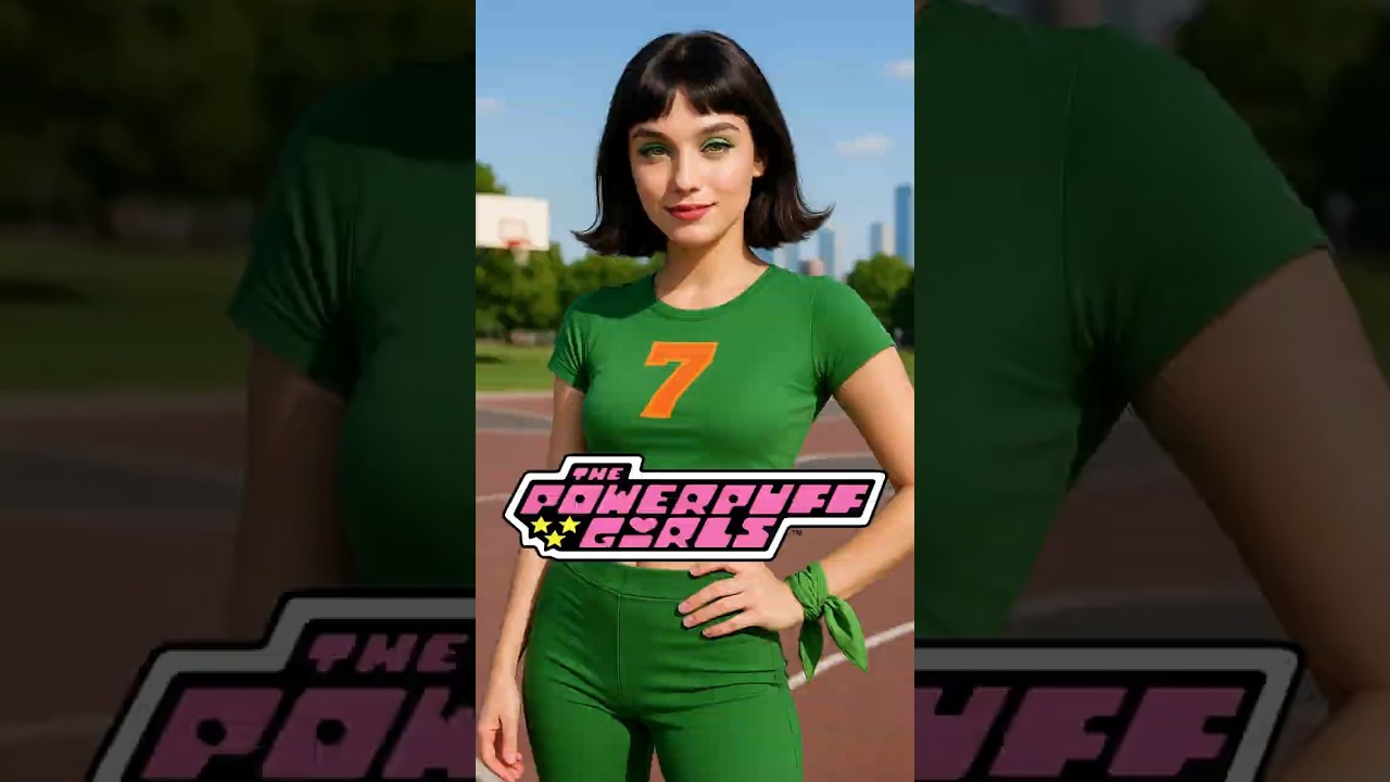 Power Puff Girls All Grown Up!? In Real Life 💛🧡💚 #powerpuffgirls #aiart #aicreator