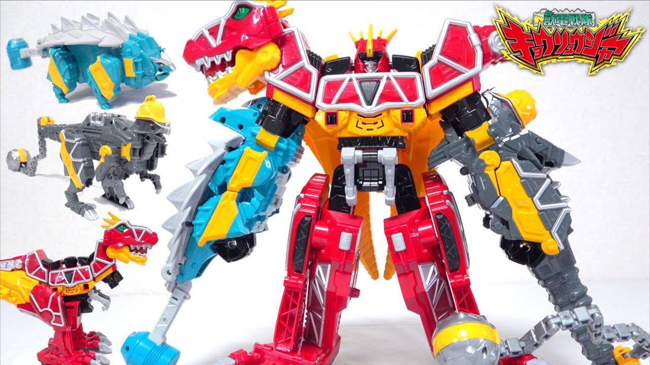 【Power Rangers Dino Charge】DX Dino Charge Megazord Tri-Ankylo / Kyo Ryujin FUNG-FU wotafa's review