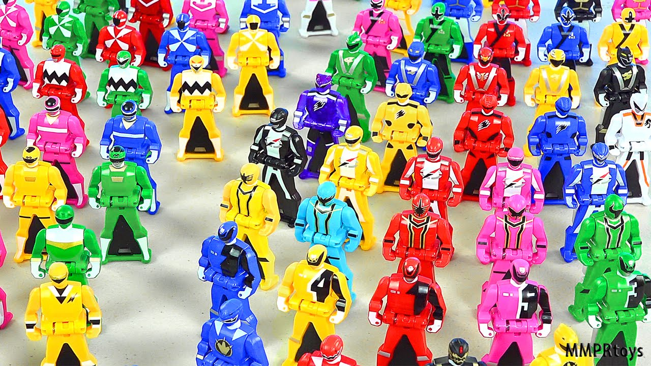 Power Rangers FINAL WAVE Ranger Keys Review! (Super Megaforce Gokaiger)