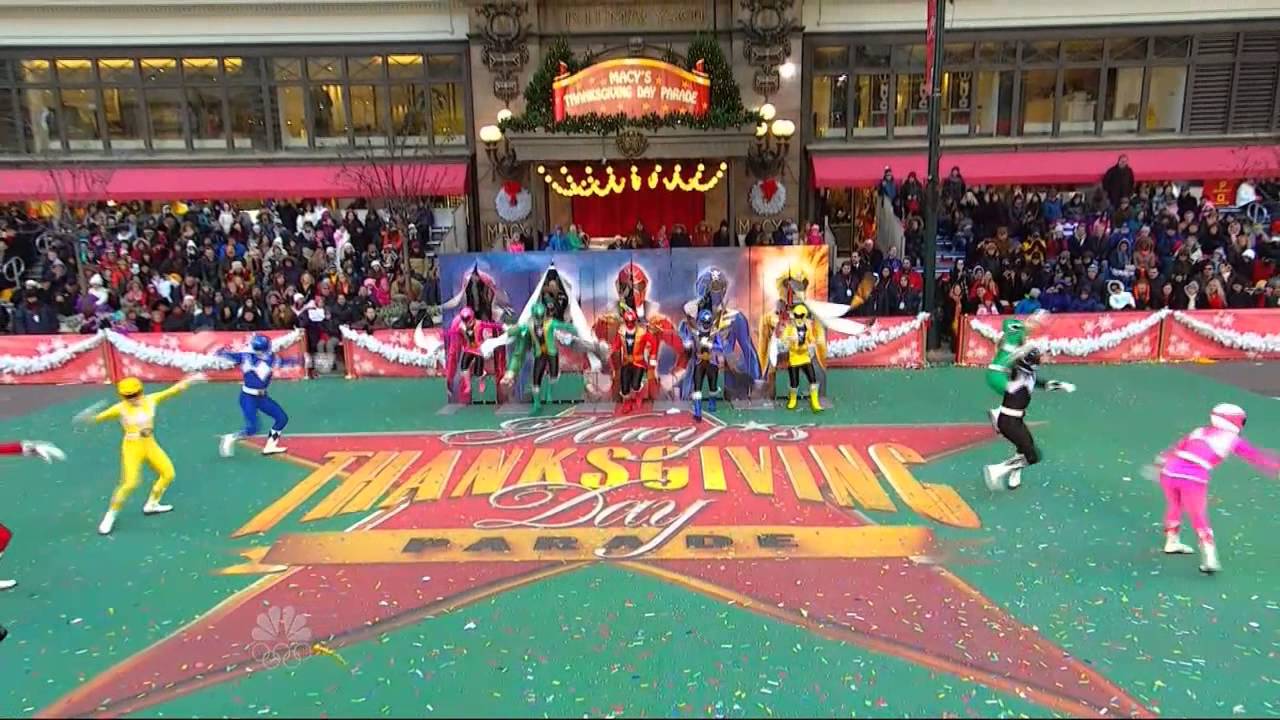 Power Rangers LIVE at the Macy's Thanksgiving Day Parade!