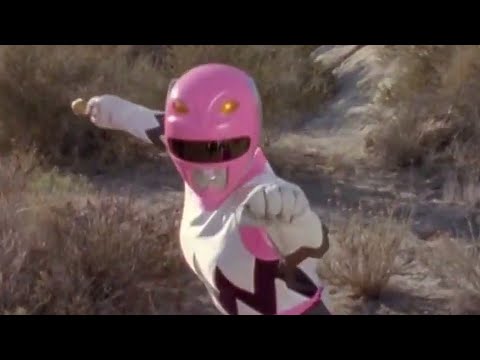 Power Rangers Lost Galaxy - Protect the Quasar Saber - Karone Become Pink Rangers