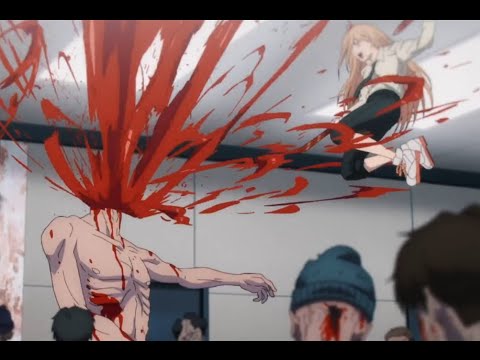 Power vs Zombies - Chainsaw Man Episode 12
