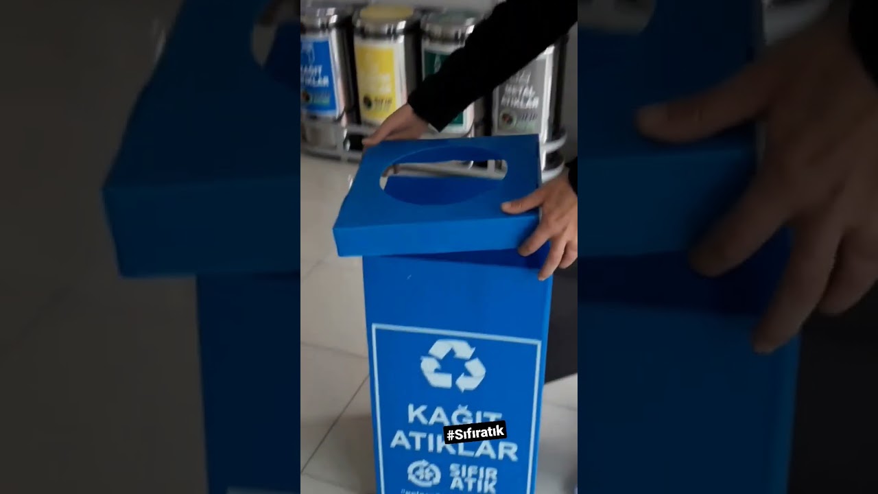 PP Katlanır Sıfır Atık Kutusu
