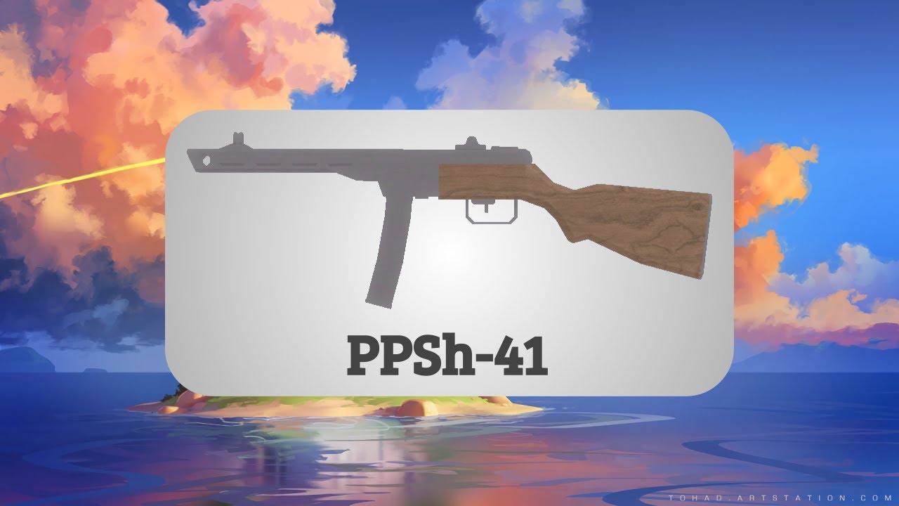 PPSh-41 (71 Round Drum) | Zombie Stories