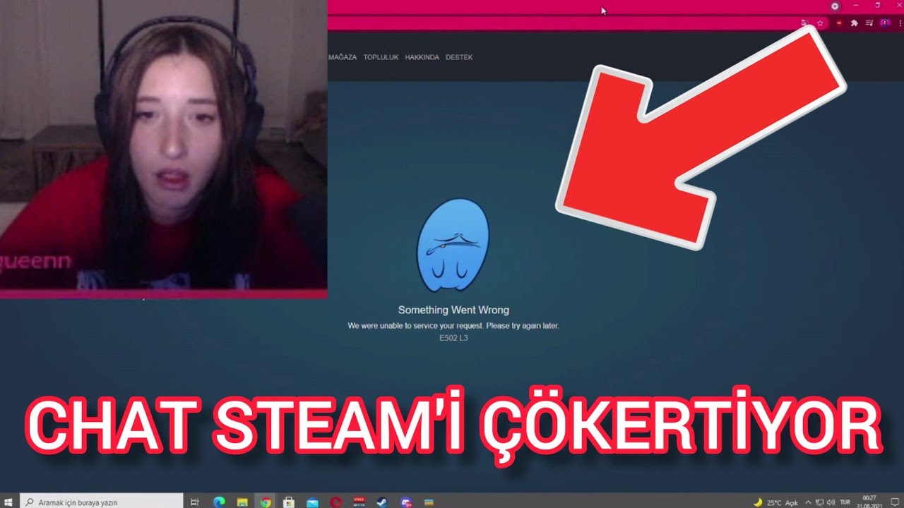 Pqueen - Chat Steam'i Çökertiyor !!! 😂