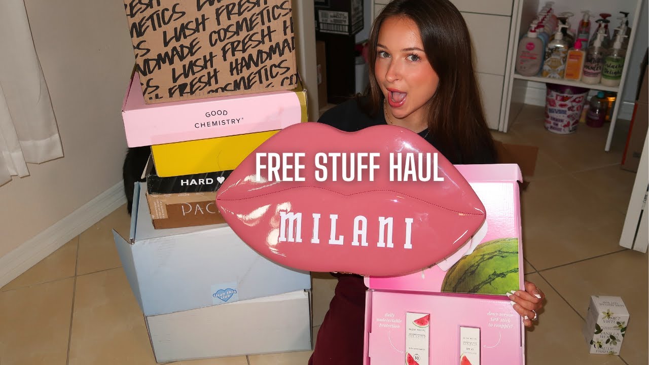PR HAUL UNBOXING + how to get pr!