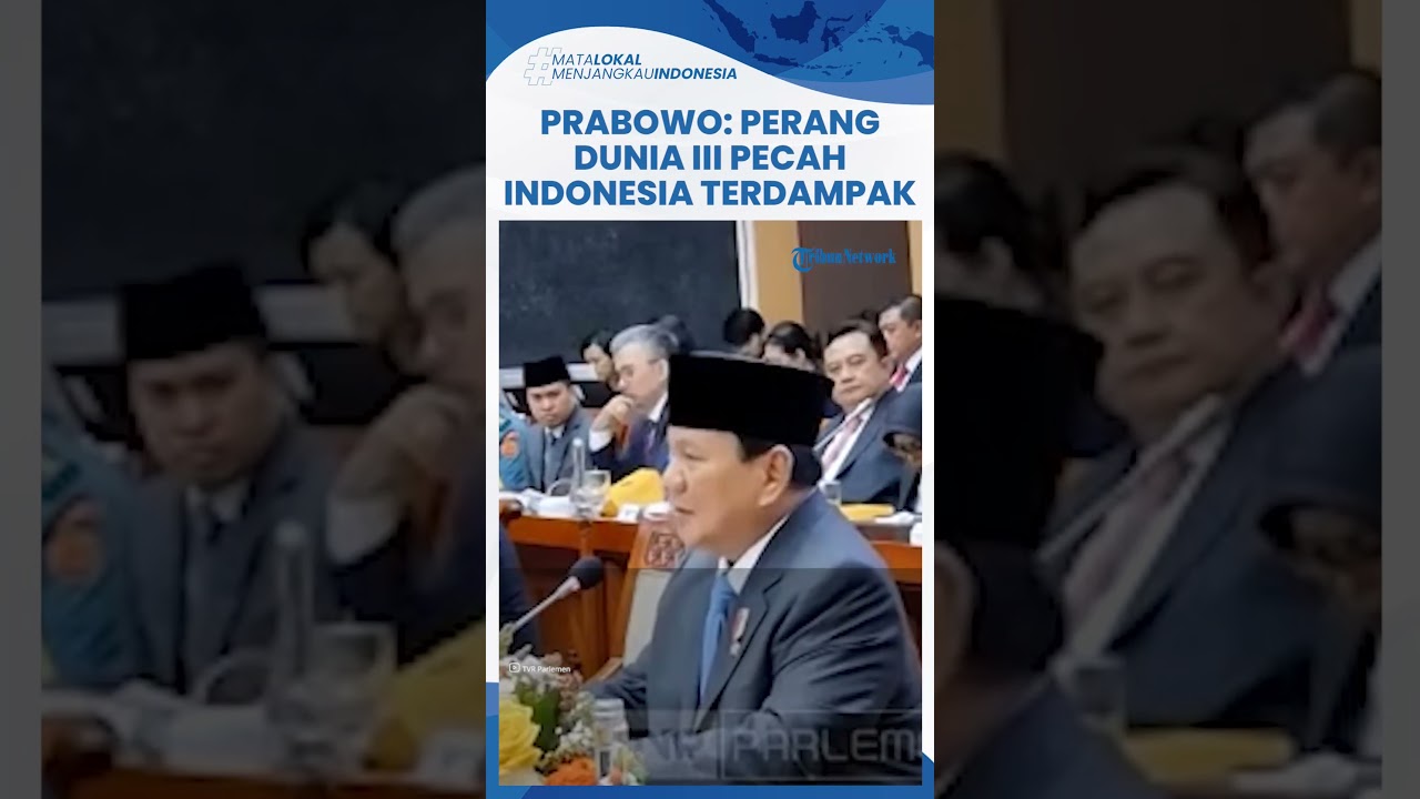 Prabowo Blak-blakan Sebut Indonesia dalam Ancaman Perang Dunia III: Bisa Terjadi Perang Nuklir