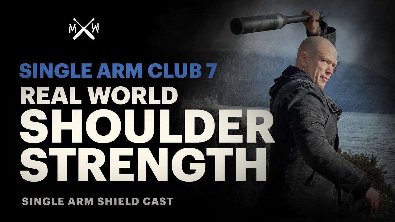 Practical Shoulder Therapy Through Strength of Movement - Single Arm Heavy Club Shield Cast 7