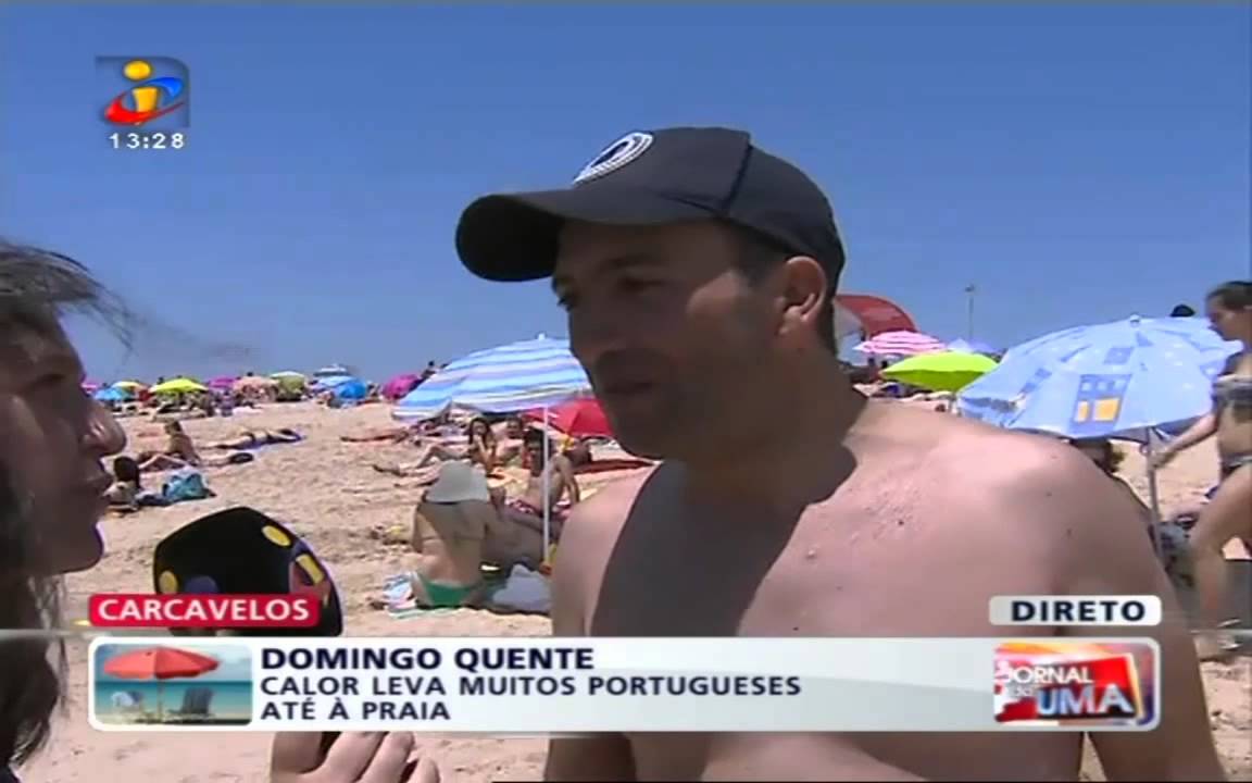 Praia em Maio