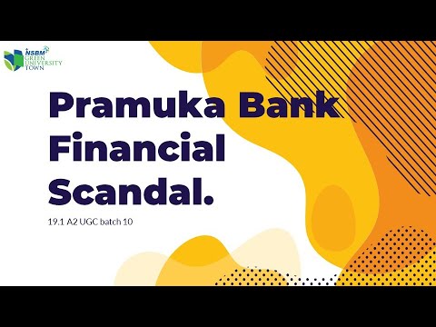 Pramuka Bank Financial Scandal