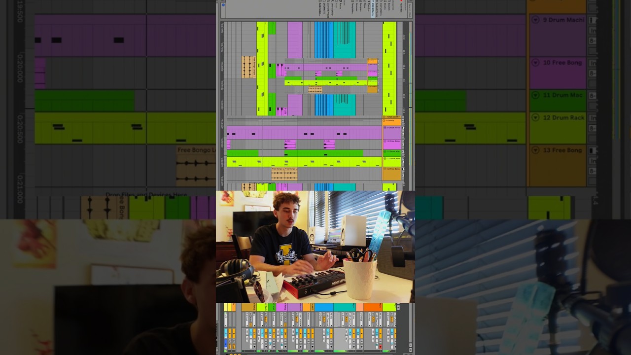 prancing around #abletonlive #beatmaker #bedroomproducer #beats