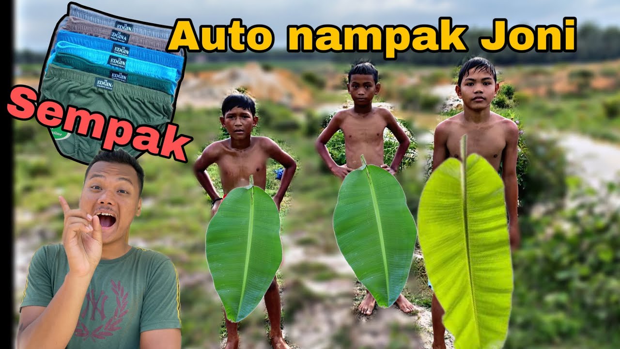Prank bocil Sembunyikan Sempak Pas mandi sungai,Pulang Gk Pake apa apa 🤣